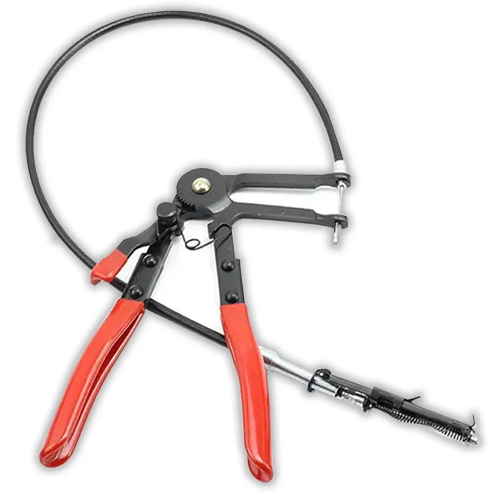 Car Fuel Oil Water Hose Clamp Pliers Hand Tool Long Reach Wire Spring Hose Clamp Pliers Remover for Auto Coolant Radiator Heater