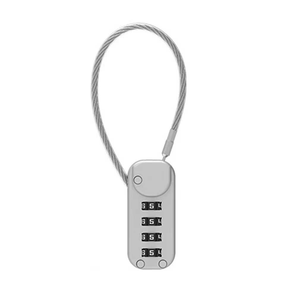 3 Digit Password Lock Mini Luggage Padlock Resettable Coded Lock Combination Lock Dormitory Cabinet Lock Backpack Zipper Lock
