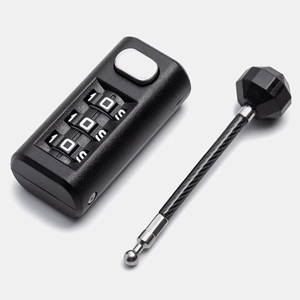 3 Digit Password Lock Mini Luggage Padlock Resettable Coded Lock Combination Lock Dormitory Cabinet Lock Backpack Zipper Lock